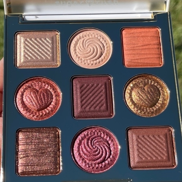 Tarte Sweet Cravings Champagne And Burgundy Eyeshadow Palette 9 Quality Shades - Picture 3 of 16